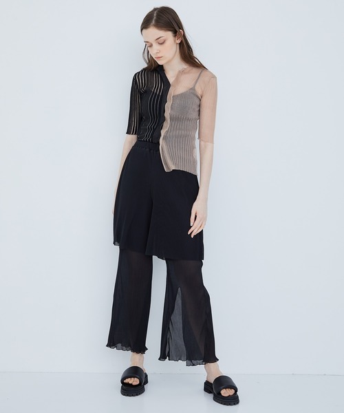 JANESMITH(ジェーンスミス)の「【JANE SMITH(ジェーンスミス)】VIBRAM SOLE LEATHER SLIDE(サンダル・レディース・ブラック/キャメル・37/38/36)」の21枚目の写真