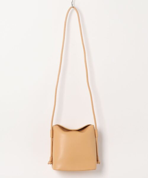 CIAOPANIC（チャオパニック）の「シンプルスタックショルダーバッグ（ショルダーバッグ・レディース・ブラック/ベージュ/バイオレット・FREE）」の10枚目の写真