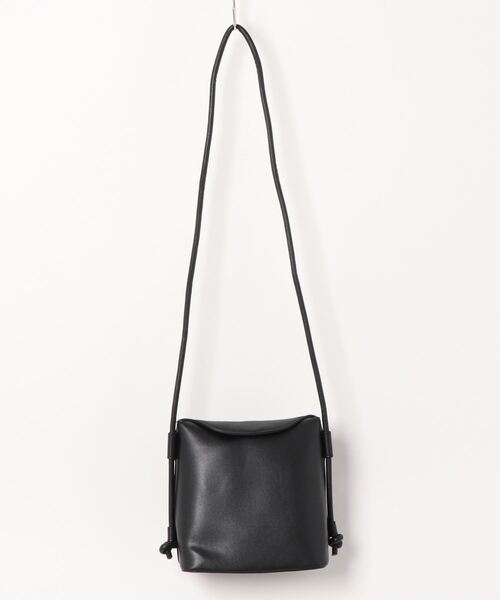 CIAOPANIC（チャオパニック）の「シンプルスタックショルダーバッグ（ショルダーバッグ・レディース・ブラック/ベージュ/バイオレット・FREE）」の6枚目の写真