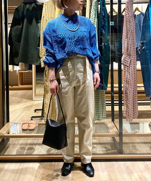 CIAOPANIC（チャオパニック）の「シンプルスタックショルダーバッグ（ショルダーバッグ・レディース・ブラック/ベージュ/バイオレット・FREE）」の21枚目の写真