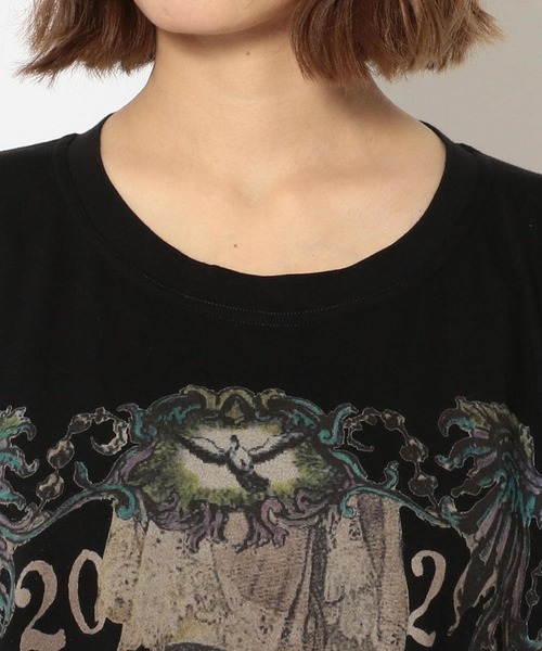 SHARE SPIRIT（シェアースピリット）の「SHARE SPIRIT/シェアースピリット/Rose Leg ワンピース（ワンピース・レディース・ブラック/ホワイト・FREE）」の5枚目の写真