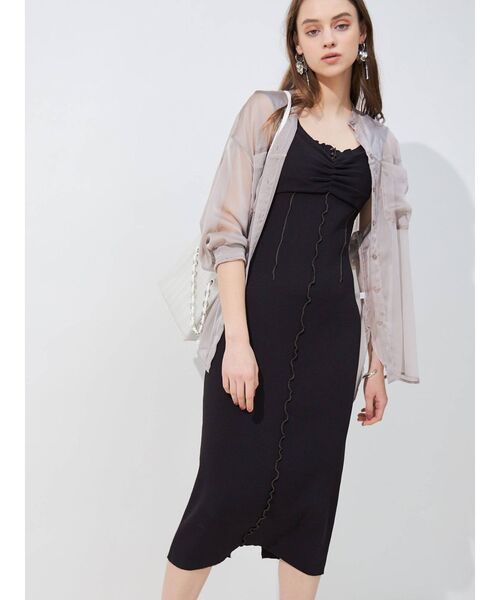 MERCURYDUO（マーキュリーデュオ）の「バックタックスタンドカラーシャツ（シャツ/ブラウス・レディース・オフホワイト/ベージュ・FREE）」の17枚目の写真