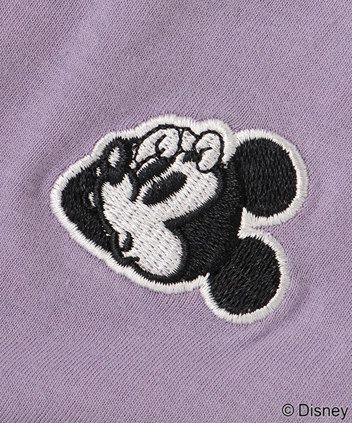 b・ROOM（ビールーム）の「【Disney】ミッキー刺しゅうカバーオール（ロンパース・キッズ・オフホワイト/ベージュ/ライラック・80ｃｍ/70cm）」の10枚目の写真