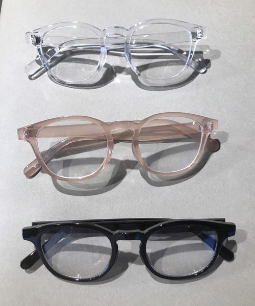 Me%（ミィパーセント）の「プレーンウェリントンメガネ（メガネ・レディース・ブラック/ベージュ/その他・FREE）」の7枚目の写真