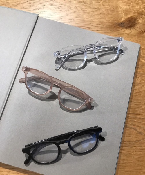 Me%（ミィパーセント）の「プレーンウェリントンメガネ（メガネ・レディース・ブラック/ベージュ/その他・FREE）」の8枚目の写真