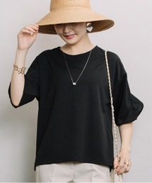 ELVENCE DEUX | ネックレスツキソデフリルPO(Tシャツ/カットソー)