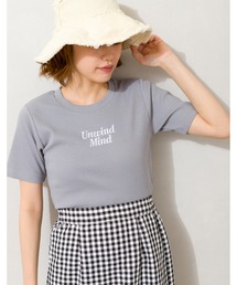 テレコロゴ刺繍Tシャツ