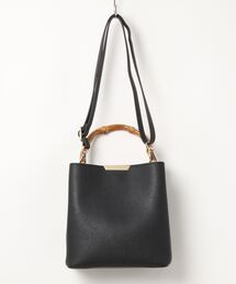 EDIT COLOGNE | バンブーハンドルショルダーバッグ(ショルダーバッグ)