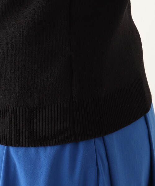 OPAQUE.CLIP（オペークドットクリップ）の「◆【C】エンブロイダリーレーススリーブ ストレッチリブニット【WEB限定サイズ】（ニット/セーター・レディース・ブラック/オレンジ/ブラウン系その他/ホワイト系・40/38/36/34）」の10枚目の写真