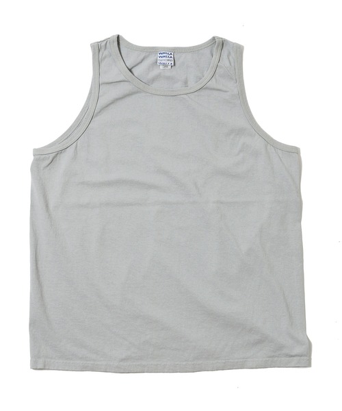 WALLA WALLA SPORT(ワラワラスポーツ)の「SOLID TANK TOP / ソリッド タンクトップ(タンクトップ・メンズ・ネイビー/アイボリー/グリーン/ブラック/オレンジ/ホワイト/チャコール/ダークグリーン系2/ロイヤルブルー/モカ/ブラック系その他/パープル系その他/レッド系その他/ピンクベージュ/グレイッシュブルー/ピンク系その他/グレー系その他/インディゴブルー/ブルーグリーン/ピンク系その他3/マスタード/アッシュグレー/ダークブラウン/レッド系その他2/ライトグリーン/レモンイエロー/グリーン系その他・SMALL/LARGE/X-LARGE/MEDIUM/XX-LARGE)」の19枚目の写真