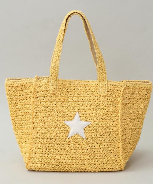 CONVERSE TOKYO（コンバーストウキョウ）の「ペーパーウェーブトートバッグ（トートバッグ・レディース・ミント/オレンジ/イエロー・FREE）」の2枚目の写真