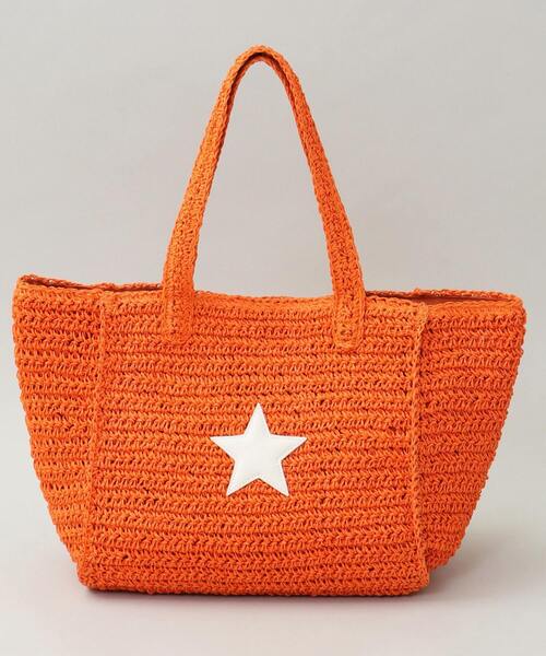 CONVERSE TOKYO（コンバーストウキョウ）の「ペーパーウェーブトートバッグ（トートバッグ・レディース・ミント/オレンジ/イエロー・FREE）」の3枚目の写真