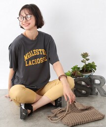 SHOO・LA・RUE | カレッジロゴプリントTシャツ(Tシャツ/カットソー)