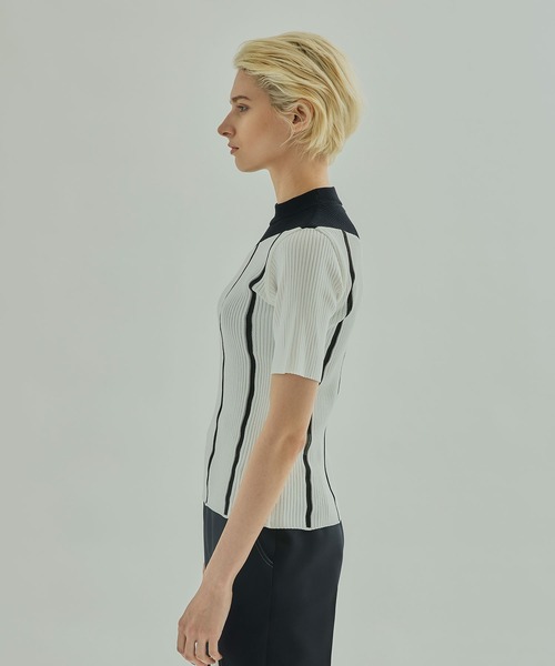 UNITED TOKYO（ユナイテッドトウキョウ）の「オブリックリブニット  