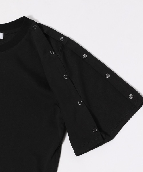 PAGEBOY（ページボーイ）の「ショルダースナッププルオーバー（Tシャツ/カットソー・レディース・ブラック/オフホワイト/ホワイト系その他・FREE）」の14枚目の写真