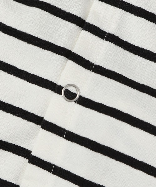 PAGEBOY（ページボーイ）の「ショルダースナッププルオーバー（Tシャツ/カットソー・レディース・ブラック/オフホワイト/ホワイト系その他・FREE）」の17枚目の写真