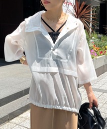 prose verse | リップルオーガンジーアノラックパーカー(パーカー)