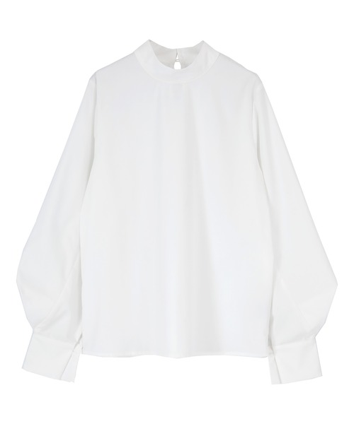 UR'S（ユアーズ）の「2wayボウタイブラウス（シャツ/ブラウス・レディース・ブルー/ピンク/ホワイト/ブラック/ブルー系その他/ブラウン系その他/ダークネイビー・M/S/L）」の8枚目の写真