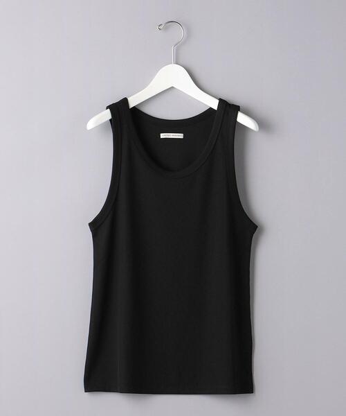 UNITED ARROWS（ユナイテッドアローズ）の「【WEB限定】テレコ タンクトップ（タンクトップ・メンズ・ホワイト/ブラック・S/M/XL/L）」の2枚目の写真