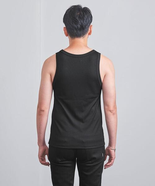 UNITED ARROWS（ユナイテッドアローズ）の「【WEB限定】テレコ タンクトップ（タンクトップ・メンズ・ホワイト/ブラック・S/M/XL/L）」の7枚目の写真