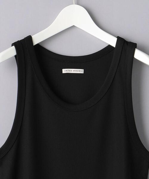 UNITED ARROWS（ユナイテッドアローズ）の「【WEB限定】テレコ タンクトップ（タンクトップ・メンズ・ホワイト/ブラック・S/M/XL/L）」の12枚目の写真
