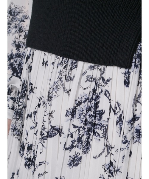 SNIDEL(スナイデル)の「【WEB限定】ニットベストコンビワンピース(ワンピース・レディース・ピンクベージュ/ブラック・0/1)」の16枚目の写真