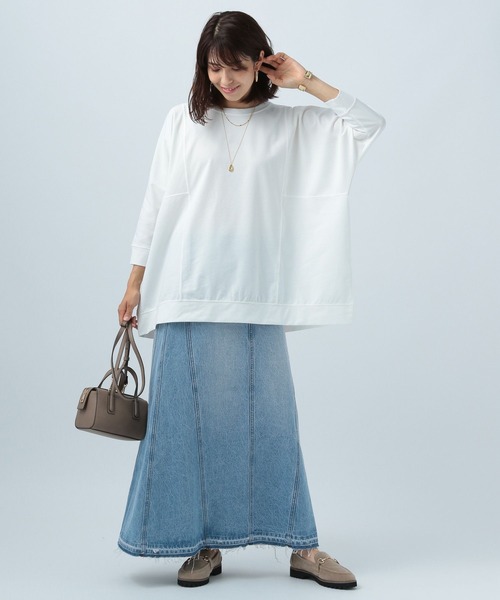 BAYFLOW（ベイフロー）の「デニムキリカエスカート（デニムスカート・レディース・ブラック/ブルー・SMALL/MEDIUM）」の21枚目の写真