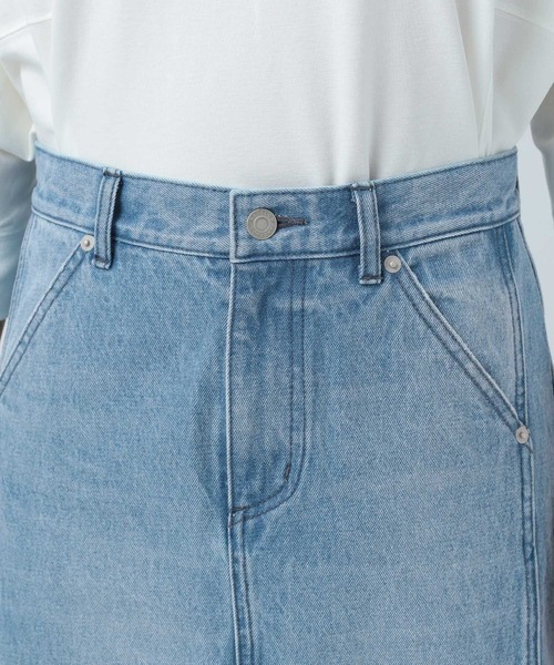 BAYFLOW（ベイフロー）の「デニムキリカエスカート（デニムスカート・レディース・ブラック/ブルー・SMALL/MEDIUM）」の5枚目の写真