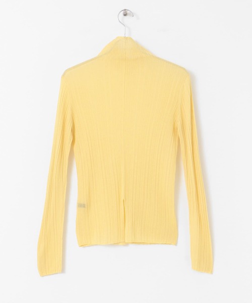 URBAN RESEARCH ROSSO（アーバンリサーチロッソ）の「ランダムリブシアーニット（ニット/セーター・レディース・ブラック/オフホワイト/ベージュ系その他・FREE）」の12枚目の写真