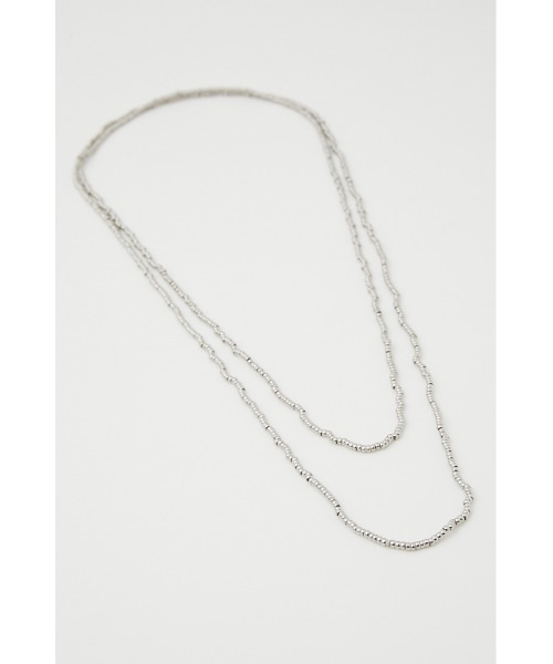 SLY(スライ)の「METAL BEADS NECKLACE メタル ビーズ ネックレス(ネックレス・レディース・シルバー/ゴールド・FREE)」の6枚目の写真