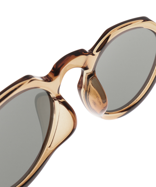 EDIFICE（エディフィス）の「【jugaad14 / ジュガードフォーティーン】HORIZON CLEAR BROWN（メガネ・メンズ・グリーン・FREE）」の6枚目の写真