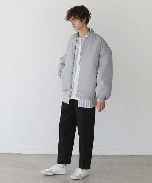 THE CASUAL（カジュアル）の「マルチカラーセンタープレスストレートカラーパンツ（スラックス・メンズ・ブラック/ブルー/グリーン/チャコール/グレー系/パープル/テラコッタ/イエロー・S/M/L/XL）」の12枚目の写真