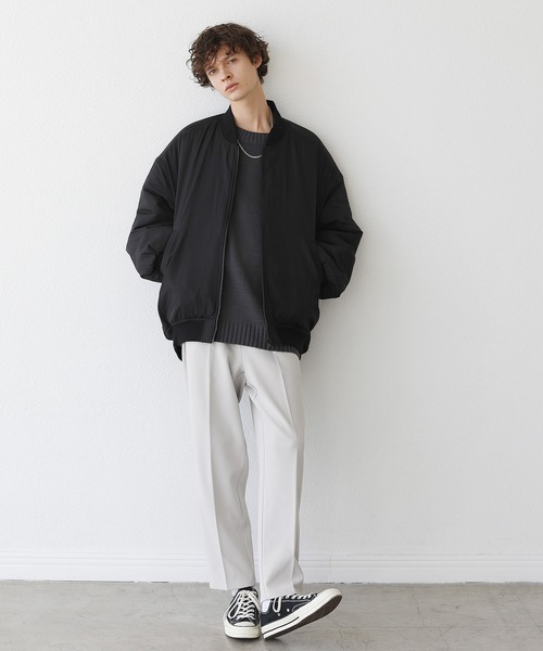 THE CASUAL（カジュアル）の「マルチカラーセンタープレスストレートカラーパンツ（スラックス・メンズ・ブラック/ブルー/グリーン/チャコール/グレー系/パープル/テラコッタ/イエロー・S/M/L/XL）」の18枚目の写真