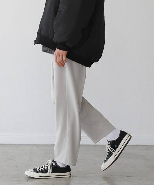 THE CASUAL（カジュアル）の「マルチカラーセンタープレスストレートカラーパンツ（スラックス・メンズ・ブラック/ブルー/グリーン/チャコール/グレー系/パープル/テラコッタ/イエロー・S/M/L/XL）」の16枚目の写真