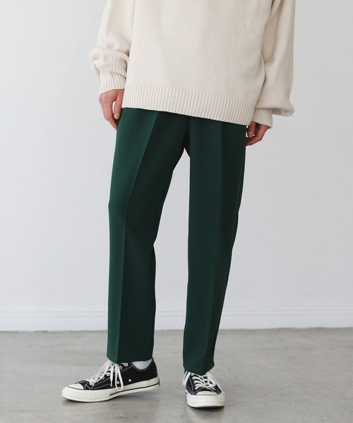 THE CASUAL（カジュアル）の「マルチカラーセンタープレスストレートカラーパンツ（スラックス・メンズ・ブラック/ブルー/グリーン/チャコール/グレー系/パープル/テラコッタ/イエロー・S/M/L/XL）」の20枚目の写真