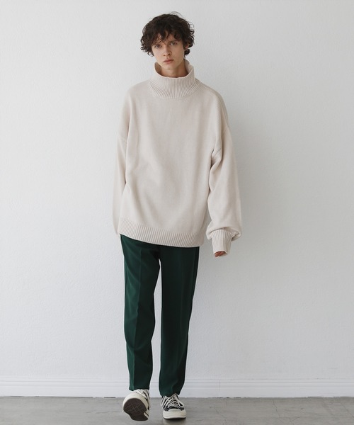 THE CASUAL（カジュアル）の「マルチカラーセンタープレスストレートカラーパンツ（スラックス・メンズ・ブラック/ブルー/グリーン/チャコール/グレー系/パープル/テラコッタ/イエロー・S/M/L/XL）」の21枚目の写真