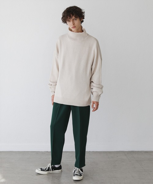 THE CASUAL（カジュアル）の「マルチカラーセンタープレスストレートカラーパンツ（スラックス・メンズ・ブラック/ブルー/グリーン/チャコール/グレー系/パープル/テラコッタ/イエロー・S/M/L/XL）」の22枚目の写真