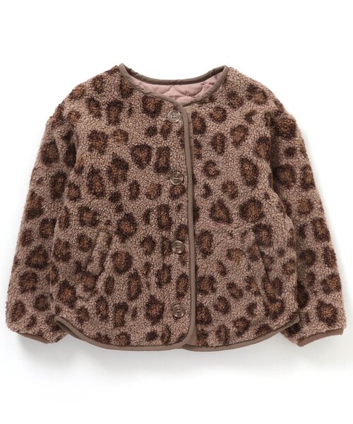 BREEZE（ブリーズ）の「リバーシブルボアブルゾン（ブルゾン・キッズ・ベージュ/アイボリー・120/130/90/140/80/110/100）」の8枚目の写真