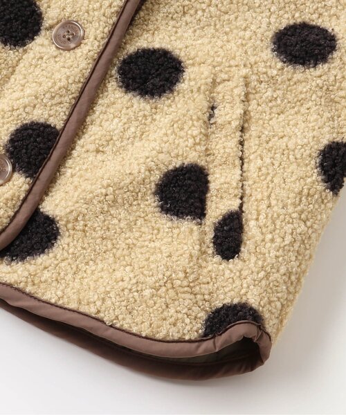 BREEZE（ブリーズ）の「リバーシブルボアブルゾン（ブルゾン・キッズ・ベージュ/アイボリー・120/130/90/140/80/110/100）」の11枚目の写真