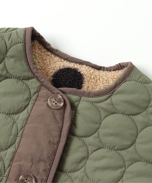 BREEZE（ブリーズ）の「リバーシブルボアブルゾン（ブルゾン・キッズ・ベージュ/アイボリー・120/130/90/140/80/110/100）」の12枚目の写真