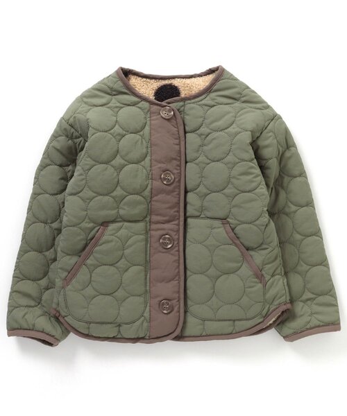 BREEZE（ブリーズ）の「リバーシブルボアブルゾン（ブルゾン・キッズ・ベージュ/アイボリー・120/130/90/140/80/110/100）」の22枚目の写真