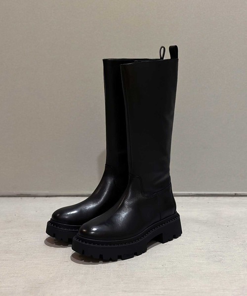 ASH（アッシュ）の「【GOLD】厚底ロングブーツ（ブーツ・レディース・ブラック・35/39/40/36/37/38）」の13枚目の写真