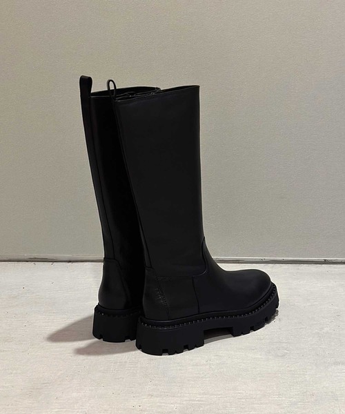 ASH（アッシュ）の「【GOLD】厚底ロングブーツ（ブーツ・レディース・ブラック・35/39/40/36/37/38）」の12枚目の写真