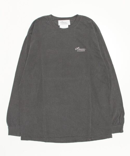 Azuma.(アズマ)の「Azuma. RYOJI YAMADA PULLOVER L/S(Tシャツ/カットソー・メンズ・ホワイト/ブラック/ブルー・0)」の3枚目の写真