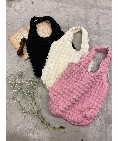 PHILLY（フィリー）の「ポップコーントート（トートバッグ・レディース・ホワイト/ピンク/ブラック・FREE）」の7枚目の写真