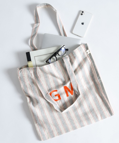 CALIFORNIA OUTFITTERS(カリフォルニア アウトフィッターズ)の「起毛仕切りロゴトート(トートバッグ・レディース・チャコールグレー/ピンク/グレー系その他/ナチュラル/ベージュ系その他/ブルー系その他/コーラルピンク/ネイビー系・ONE SIZE)」の22枚目の写真