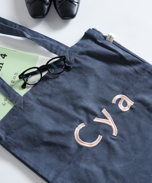 CALIFORNIA OUTFITTERS(カリフォルニア アウトフィッターズ)の「起毛仕切りロゴトート(トートバッグ・レディース・チャコールグレー/ピンク/グレー系その他/ナチュラル/ベージュ系その他/ブルー系その他/コーラルピンク/ネイビー系・ONE SIZE)」の19枚目の写真