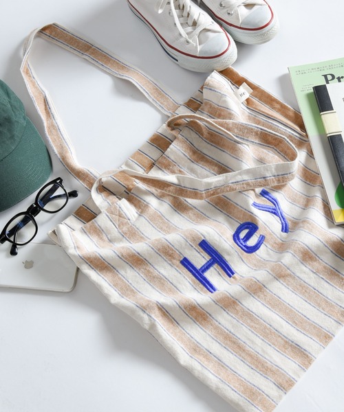 CALIFORNIA OUTFITTERS(カリフォルニア アウトフィッターズ)の「起毛仕切りロゴトート(トートバッグ・レディース・チャコールグレー/ピンク/グレー系その他/ナチュラル/ベージュ系その他/ブルー系その他/コーラルピンク/ネイビー系・ONE SIZE)」の15枚目の写真