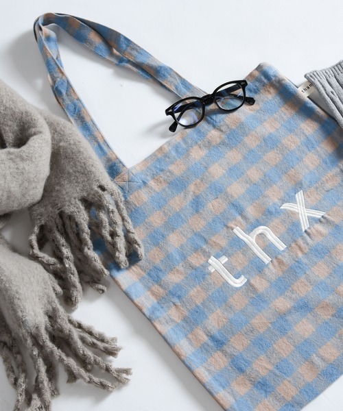 CALIFORNIA OUTFITTERS(カリフォルニア アウトフィッターズ)の「起毛仕切りロゴトート(トートバッグ・レディース・チャコールグレー/ピンク/グレー系その他/ナチュラル/ベージュ系その他/ブルー系その他/コーラルピンク/ネイビー系・ONE SIZE)」の13枚目の写真