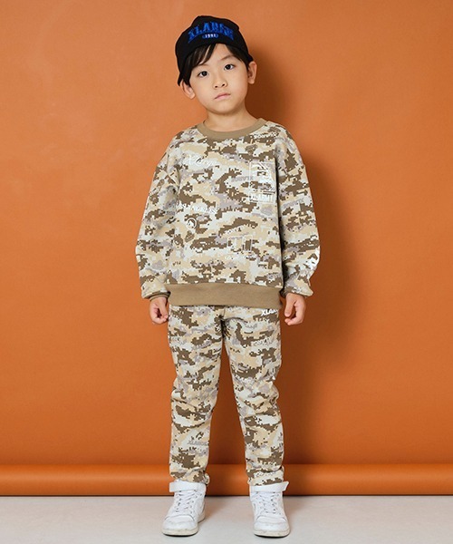 XLARGE KIDS（エクストララージキッズ）の「迷彩柄レギパン（その他